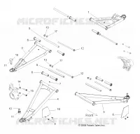 FRONT SUSPENSION CONTROL ARMS