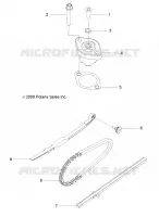 ENGINE, TENSIONER, CAM CHAIN