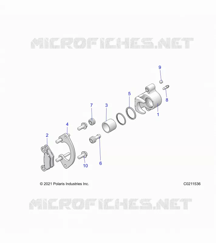 FRONT BRAKE CALIPER