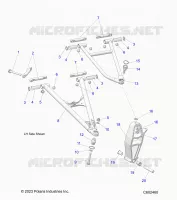 FRONT WISHBONES