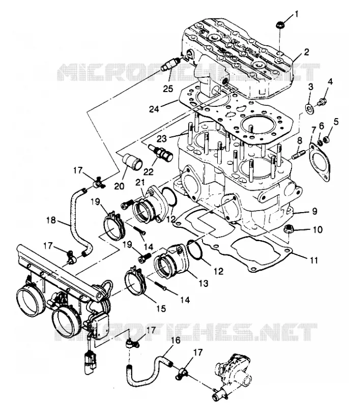 CYLINDER 500 EFI 0973774 (4938423842C006)