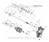 DRIVE TRAIN, DRIVE SHAFT AND JACKSHAFT