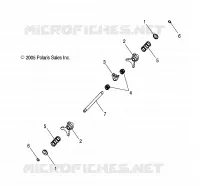 DRIVE TRAIN, MAIN GEARCASE SHIFT FORKS