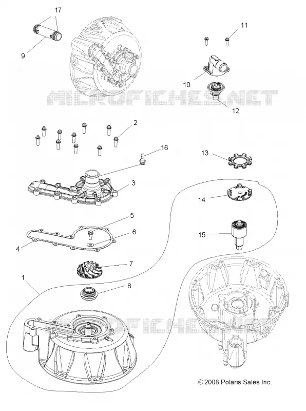 COOLING SYSTEM AND WATER PUMP