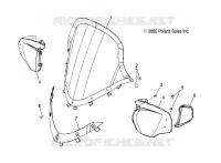 WINDSHIELD AND MIRRORS