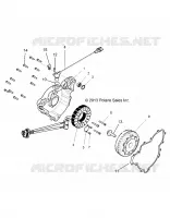 ENGINE, STATOR AND FLYWHEEL