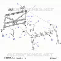 CHASSIS, CAB FRAME
