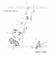 FUEL SYSTEM, RAIL, LINES AND THROTTLE  BODY