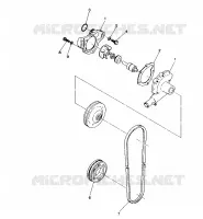 WATER PUMP  400 (4914131413035A)