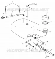 OIL TANK SLT 780 B964588 AND  INTL. SLT 780 I964588 (4935683568A014)