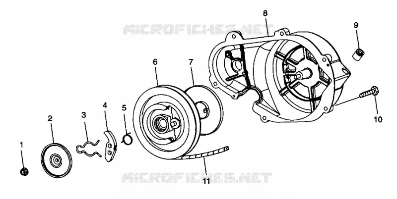 RECOIL STARTER 600 XC 0981758 (4944194419D001)