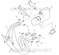 EXHAUST SYSTEM STORM 0965782, STORM SKS 0965582, EURO STORM E965782, EURO S (4931593159C012)