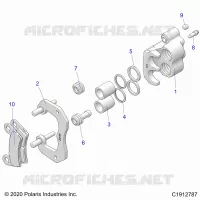 BRAKES, REAR CALIPER