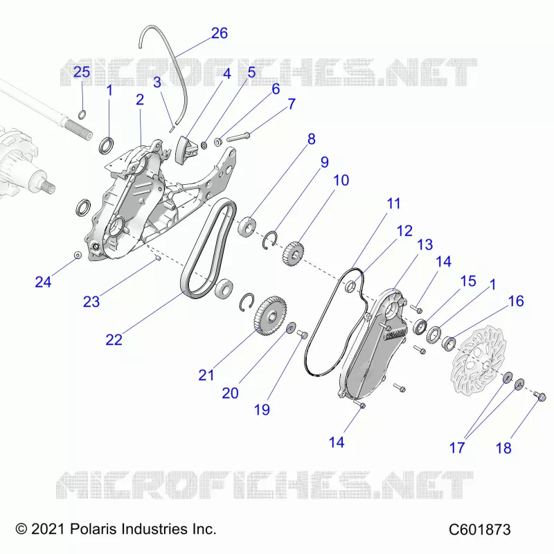DRIVE TRAIN, CHAINCASE