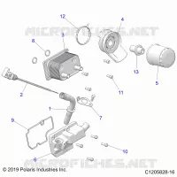 ENGINE, DIPSTICK & OIL FILTER