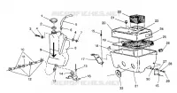 OIL TANK   AIR BOX SPORT / 0930443 (4922942294025A)