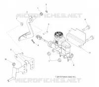 BRAKES, PEDAL AND MASTER CYLINDER