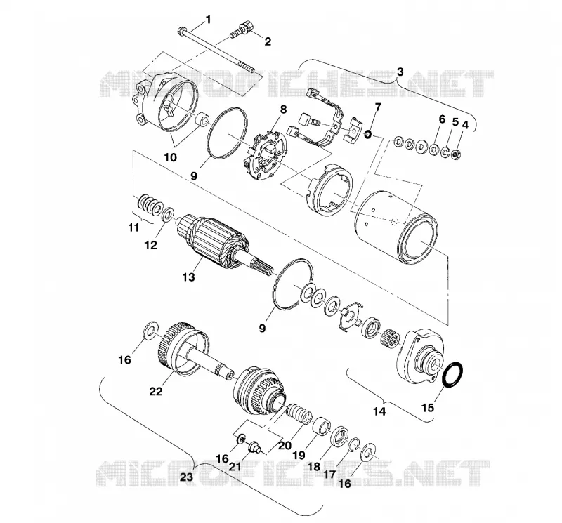 STARTING MOTOR