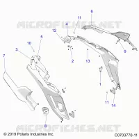 REAR BODYWORK FENDERS