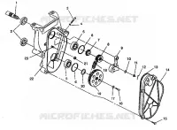 CHAINCASE ASSEMBLY XLT E940767,  XLT SP E940667    XLT SKS E940567 (49274227420017)