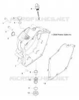 CRANKCASE COVER, RH