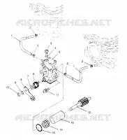 OIL PUMP ASSEMBLY WIDETRAK GT 0952061 AND  EUROPEAN WIDETRAK GT E952061 (4928962896C014)