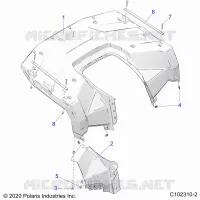 REAR BODYWORK CAB