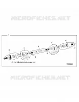 DRIVE TRAIN, REAR HALF SHAFT