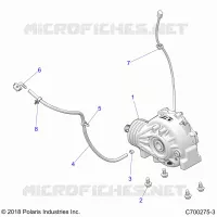 DRIVE TRAIN, FRONT GEARCASE MOUNTING
