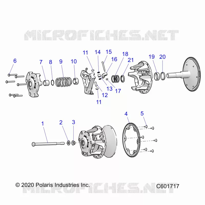 DRIVE TRAIN, CLUTCH, PRIMARY