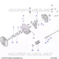 DRIVE TRAIN, PRIMARY CLUTCH