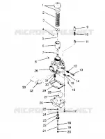 CARBURETOR XLT TOURING 0952857 AND  EUROPEAN XLT TOURING E952857 (4929172917C011)