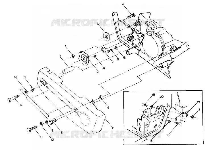 RIGHT HAND CHAIN COVER (4914761476026A)
