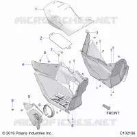 SEAT AND FOOTWELLS