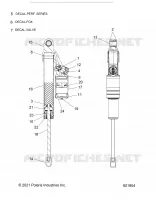SUSPENSION, REAR SHOCK TRACK