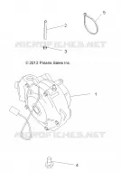 DRIVE TRAIN, FRONT GEARCASE MOUNTING