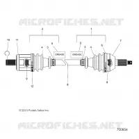 DRIVE TRAIN, FRONT HALF SHAFT