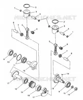 PISTON   CRANKSHAFT LITE GT/0933133 (4923232323030A)