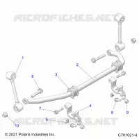 SUSPENSION, FRONT STABILIZER BAR