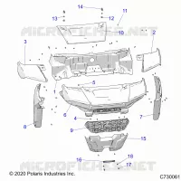 HOOD AND FRONT FACIA