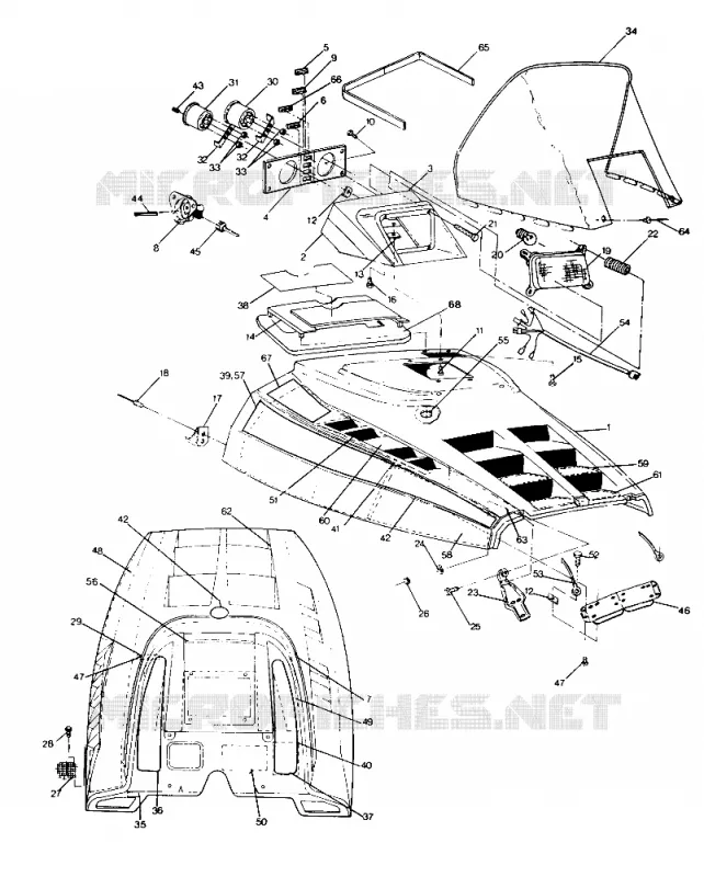 HOOD 650 RXL (4919531953003A)