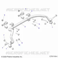SUSPENSION, REAR STABILIZER BAR