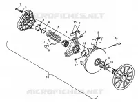 DRIVE CLUTCH ULTRA 0976778 AND EUROPEAN ULTRA E976778 (4938053805B013)