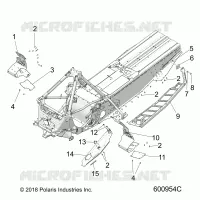 CHASSIS, CLUTCH GUARD/FOOTRESTS/RUNNING BOARDS