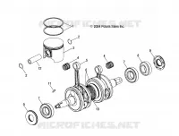 PISTON   CRANKSHAFT (600)