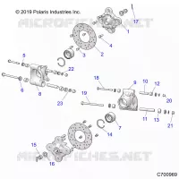 SUSPENSION, REAR CARRIER