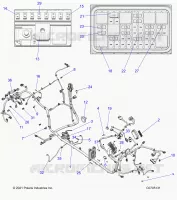 ELECTRICAL, WIRE HARNESS, CHASSIS