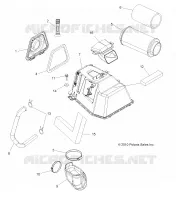 ENGINE, AIR INTAKE