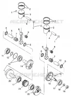 PISTON   CRANKSHAFT CLASSIC 0983865 (4943624362C009)