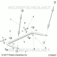 SUSPENSION, REAR STABILIZER BAR